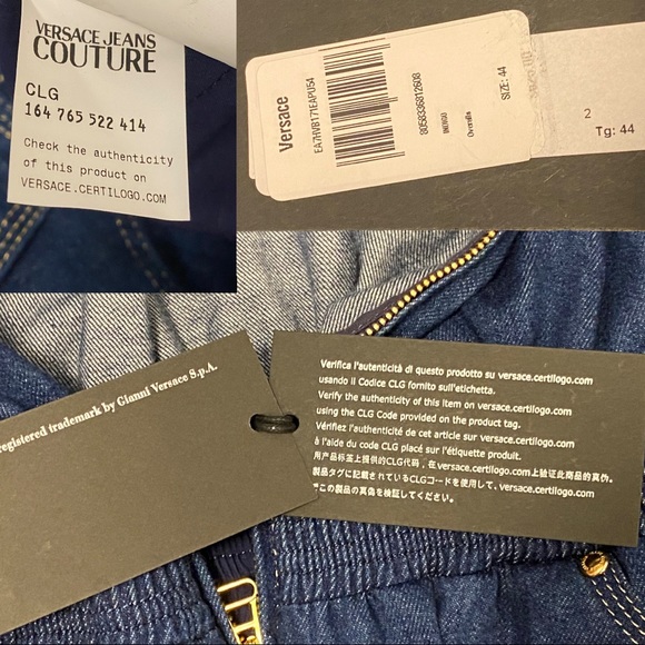 Versace Denim Romper - Picture 7 of 10